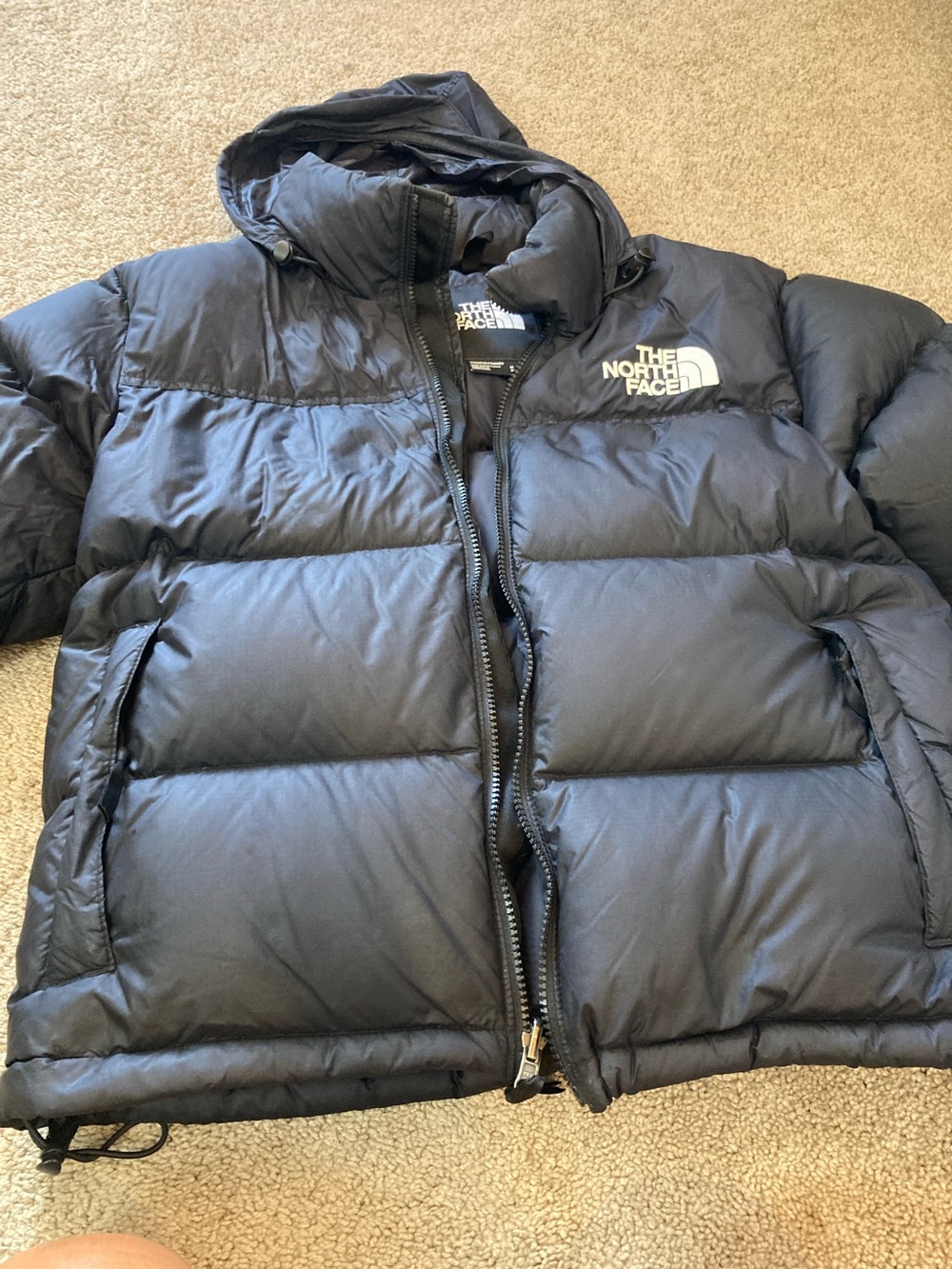 The North Face Black Men's Puffer Jacket with Hood
